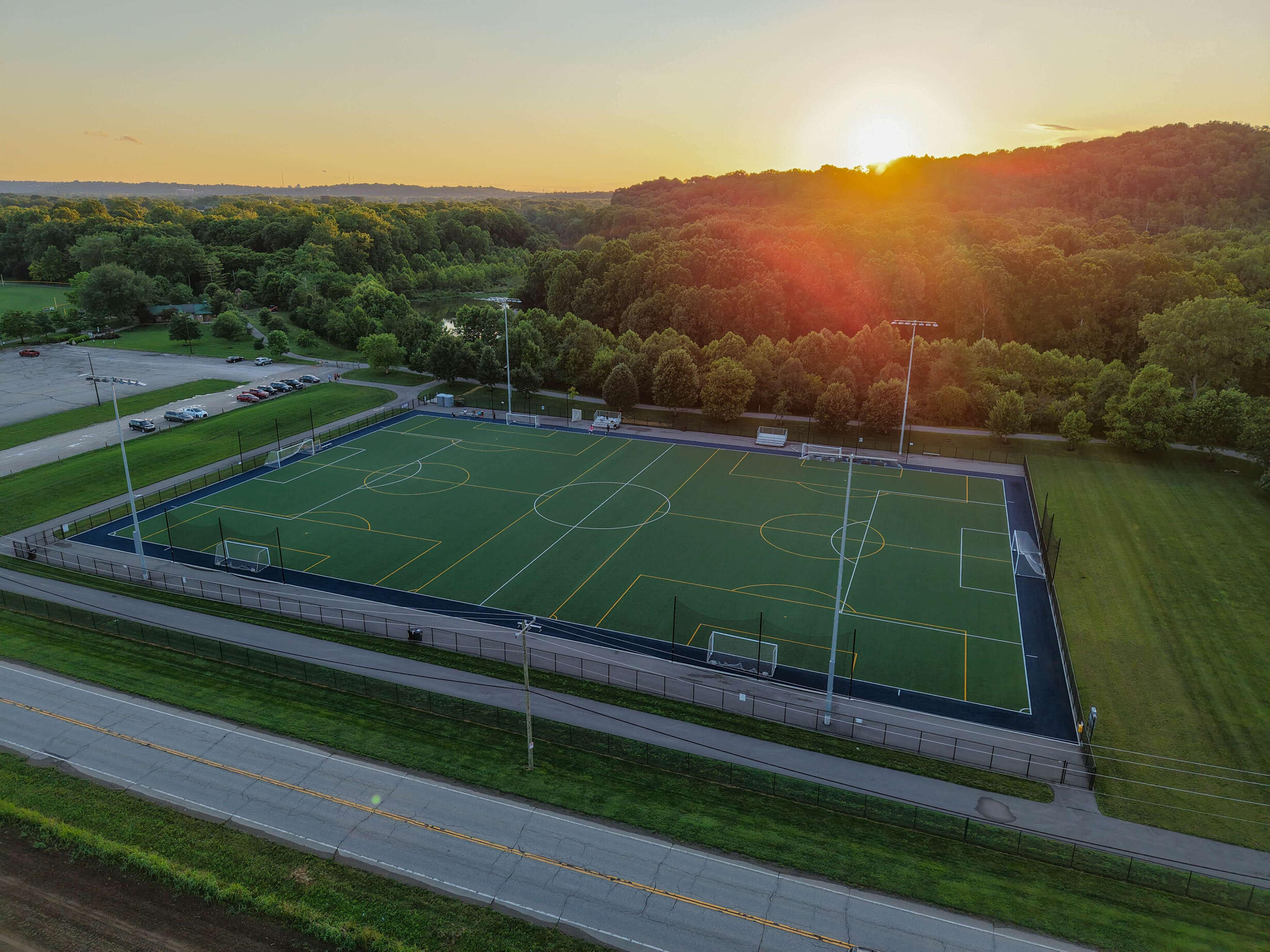 Riverside Park soccer fields